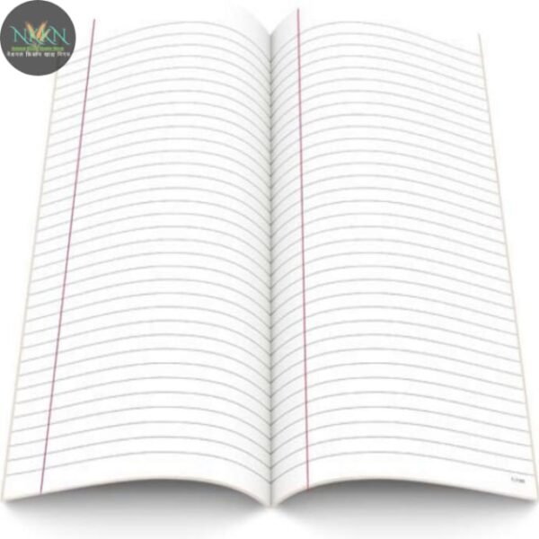 NKKN Long Book 17x27 cm� Regular Notebook Single Line 172 Pages