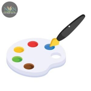 NKKN Levin Acrylic Plastic 1 Paint Wells Palettes