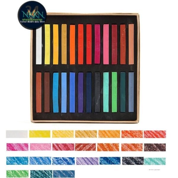 NKKN oil pastels 50 Shades Plastic Cover