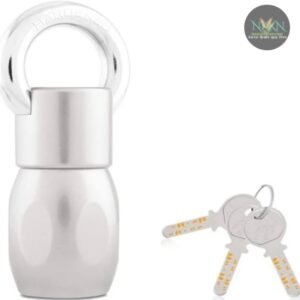 NKKN Round Padlock 50mm 6 Lever With 3 KeysMild Steel Material Padlock