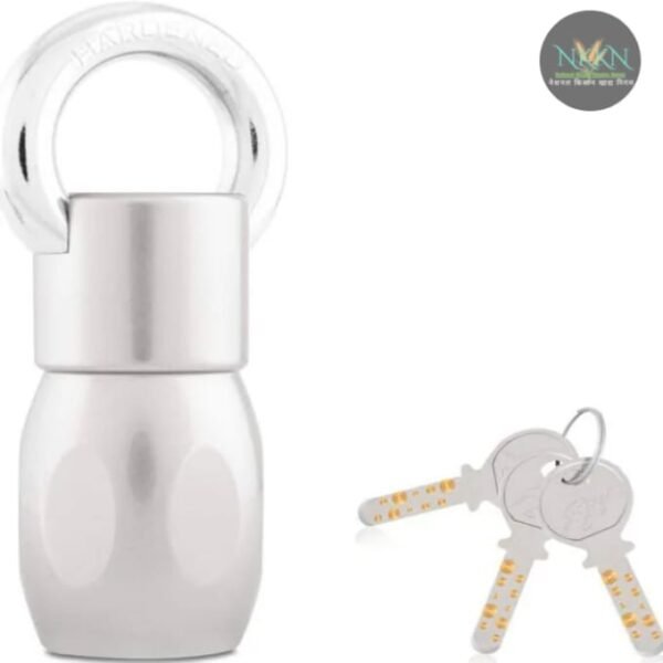 NKKN Round Padlock 50mm 6 Lever With 3 KeysMild Steel Material Padlock