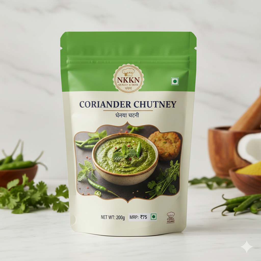 NKKN Coriander Chutney