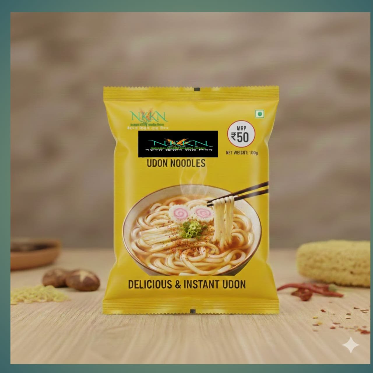 NKKN Udon Noodles Delicious Intant Udon