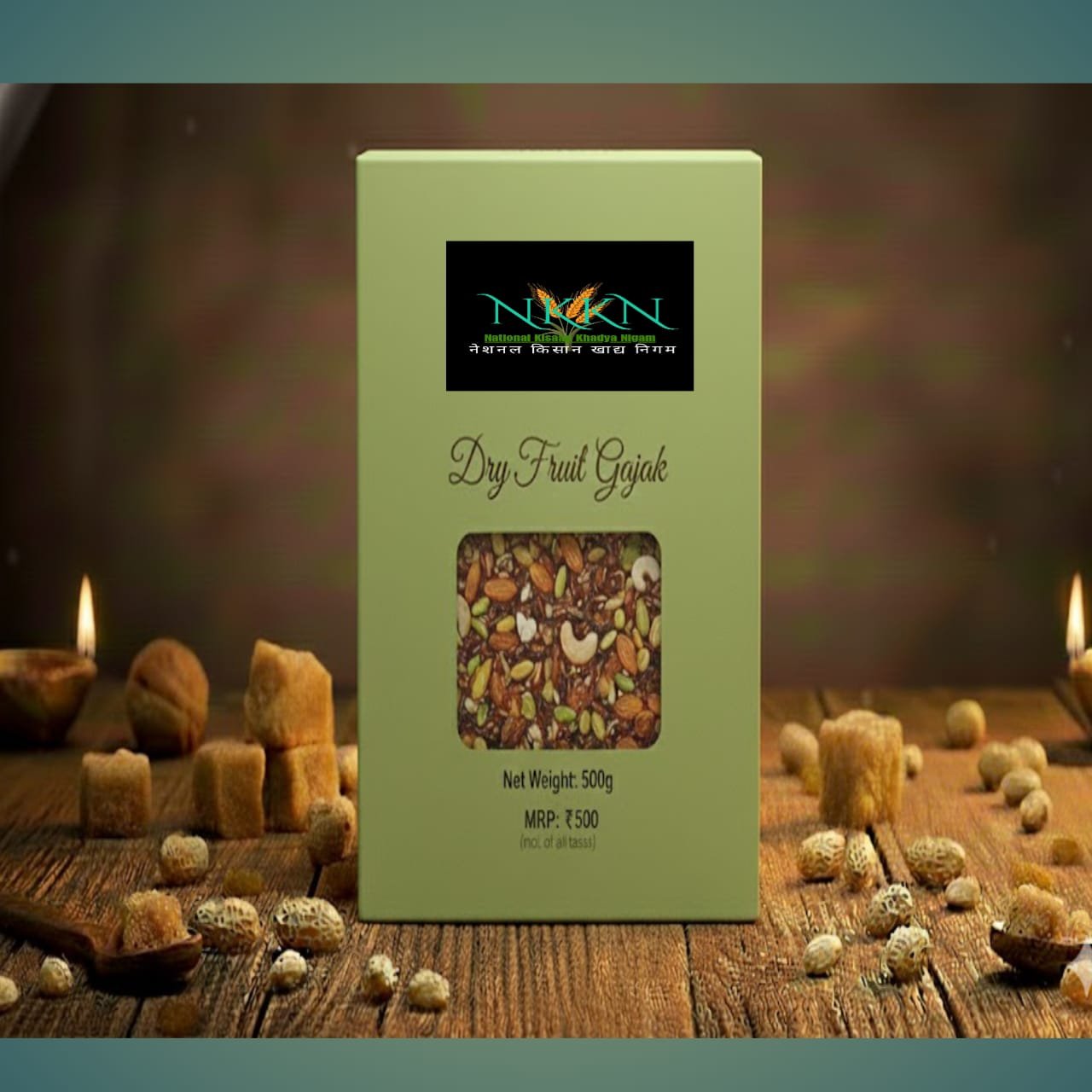 NKKN Dry Fruits Gajak 500g