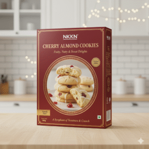 NKKN Cherry Almond Cookies Fruity Nutty Sweet Dilights