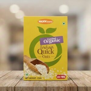 NKKN Certified Organic Indian Quick Oats 250 g