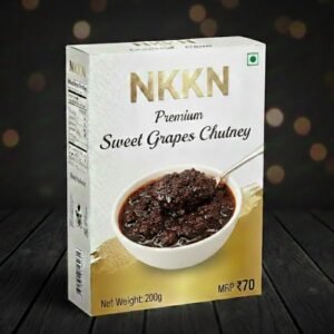 NKKN Premium Sweet Grapes Chutney 200 g