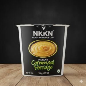 NKKN Ready Porridge Cup Instant Cornmeal Porridge 100 g
