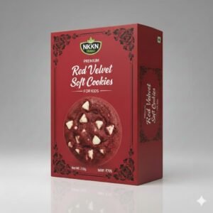 NKKN Red Velvet Soft Cookies For Kids 250 g