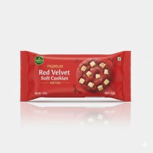 NKKN Red Velvet Soft Cookies For Kids 100 g