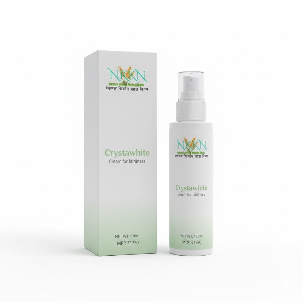 NKKN Crystawhite Cream For Fairness 120 ml