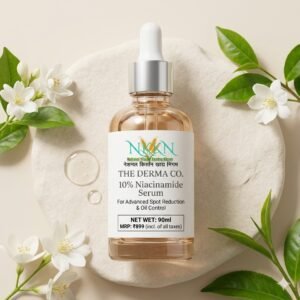 NKKN The Derma co. 10 % Niacinamide Serum Face serum For Advance Spot Reduction & Oily Control 90 ml