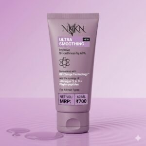 NKKN Ultra Smoothing Improve Smoothness by 60 % For All Hair Types 60 ml
