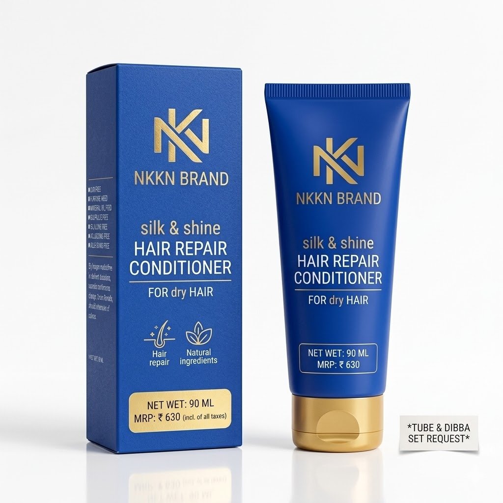 NKKN Silk & Shine Hair Repair Conditioner For Dry Hair 90 ml