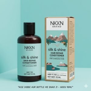 NKKN Silk & Shine Hair Repair Conditioner For Combination Hair 90 ml