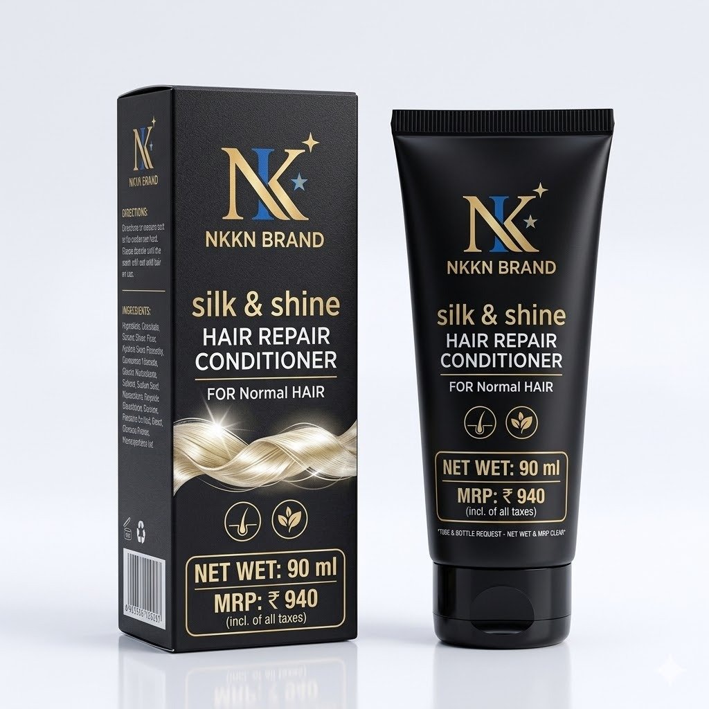 NKKN Silk Shine Hair Repair Conditioner For Normal Hair 90 ml