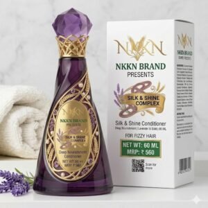 NKKN Silk & Shine Complex Silk & Shine Conditioner For Fizzy Hair 60 ml