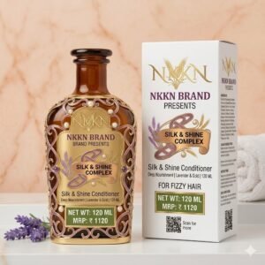 NKKN Silk & Shine Complex Silk & Shine Conditioner For Fizzy Hair 120 ml