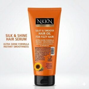 NKKN Silky & Smooth Hair Oily For Fizzy Hair Silk & Shine Hair Serum 120 ml