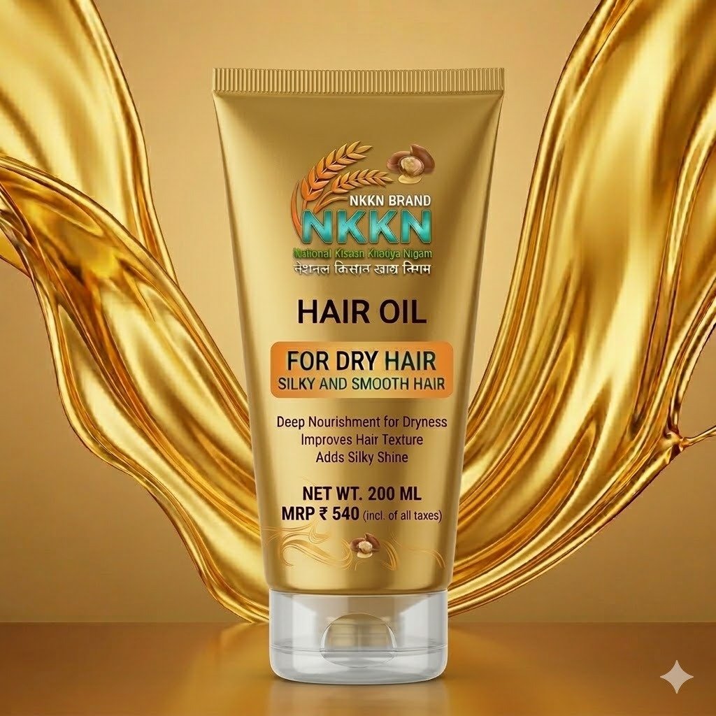 NKKN Hair Oily For Dry Hair Silky And Smooth Hair 200 ml