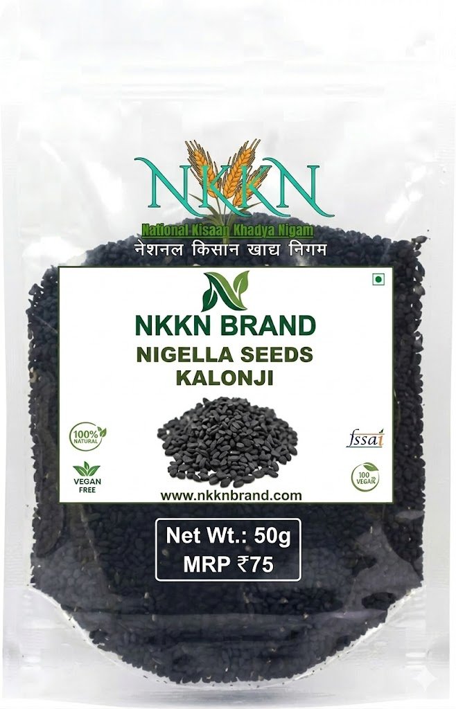 NKKN Whole Nigella Seed Kalonji 50 g