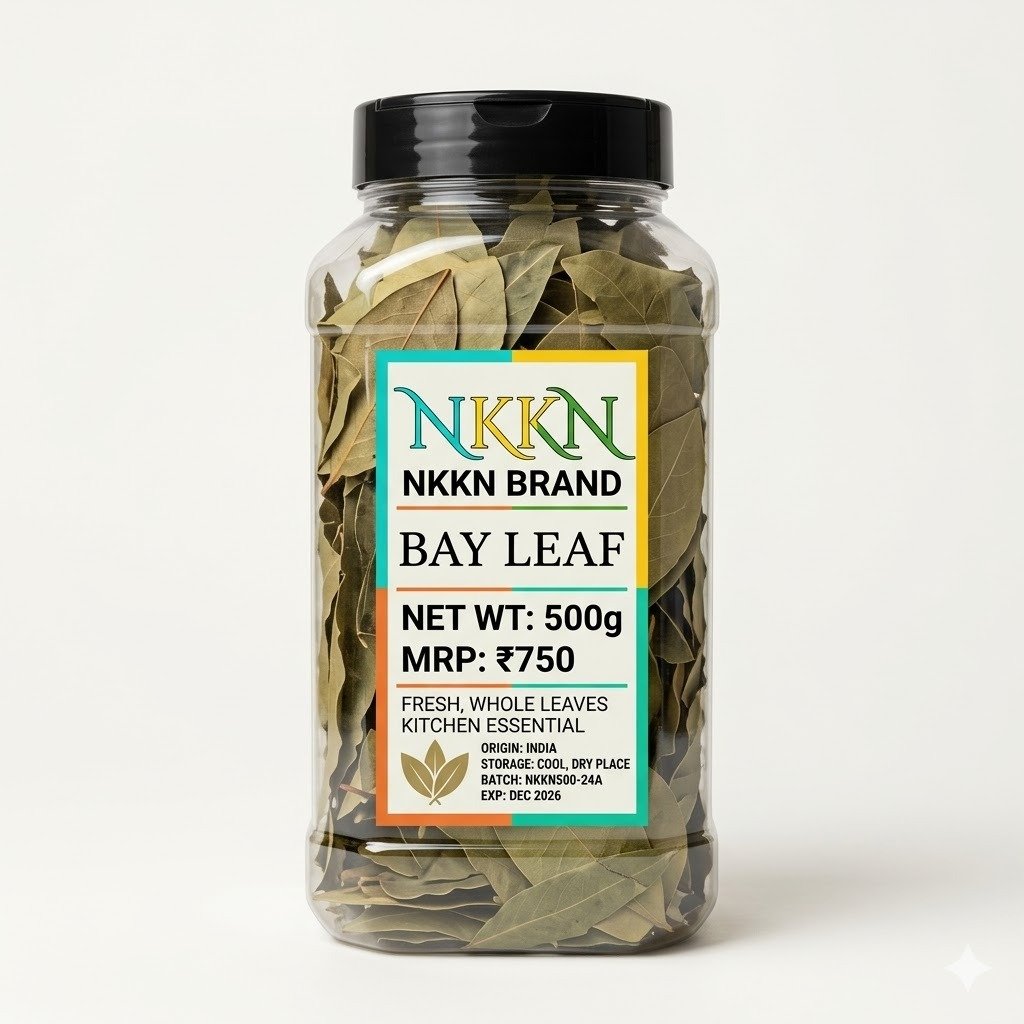 NKKN Bay Leaf Fresh Whole Leaves Kitchen Essentials 500 g