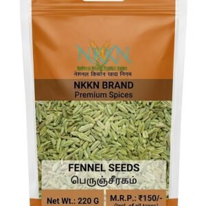 NKKN Premium Spices Fennel Seeds Saunf 220 g