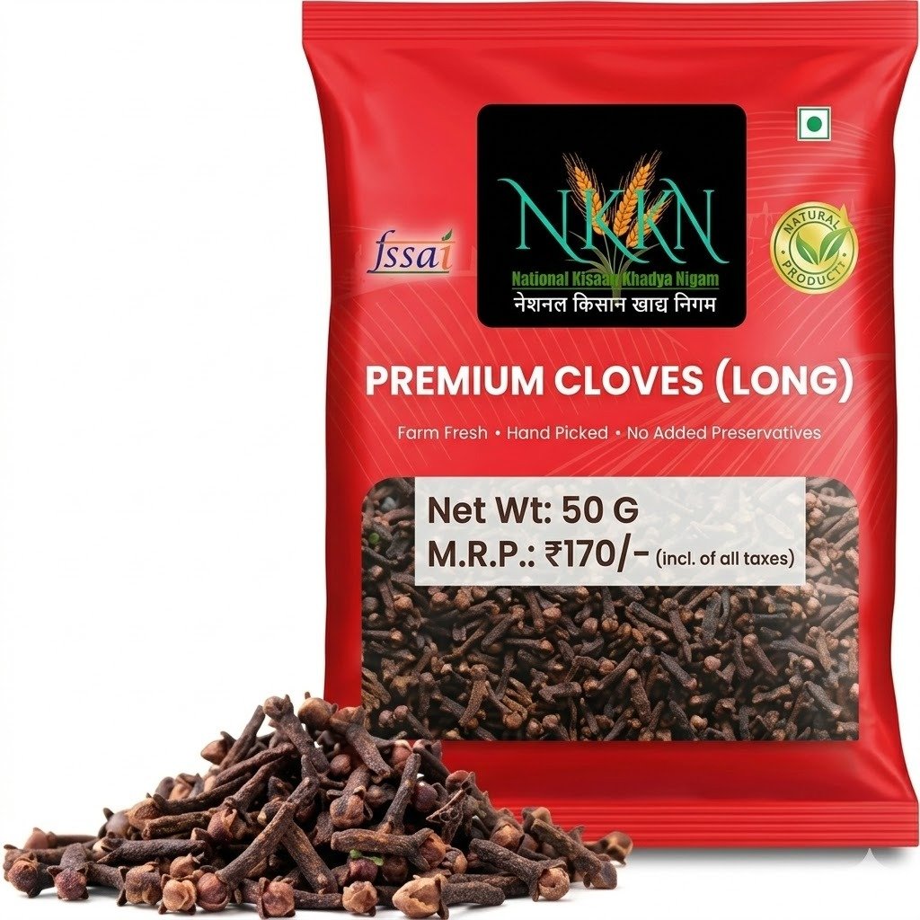 NKKN Premium Spices Cloves Long 50 g