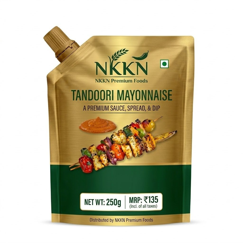 NKKN Premium Food Tandoori Mayonnaise a Premium Sauce Spread & Dip 250 g