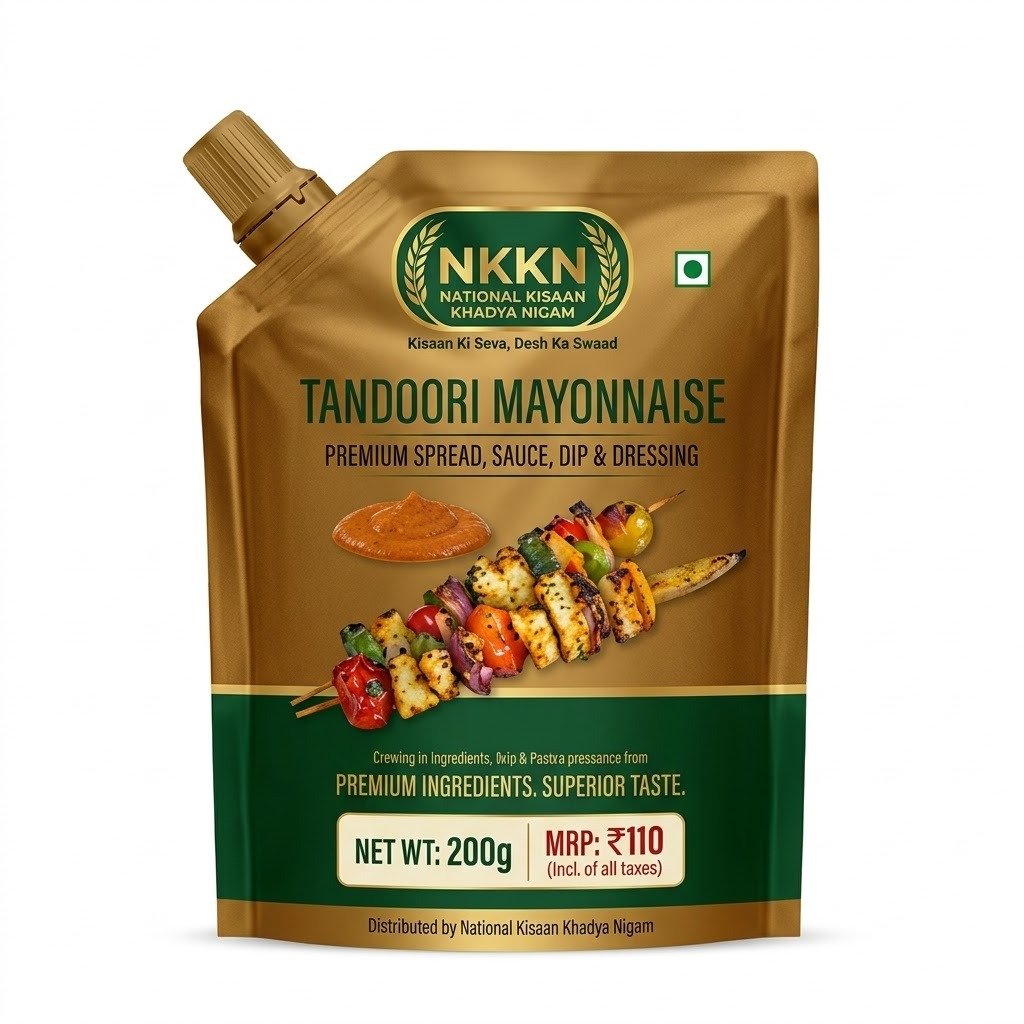 NKKN Premium Food Tandoori Mayonnaise a Premium Sauce Spread & Dip 200 g