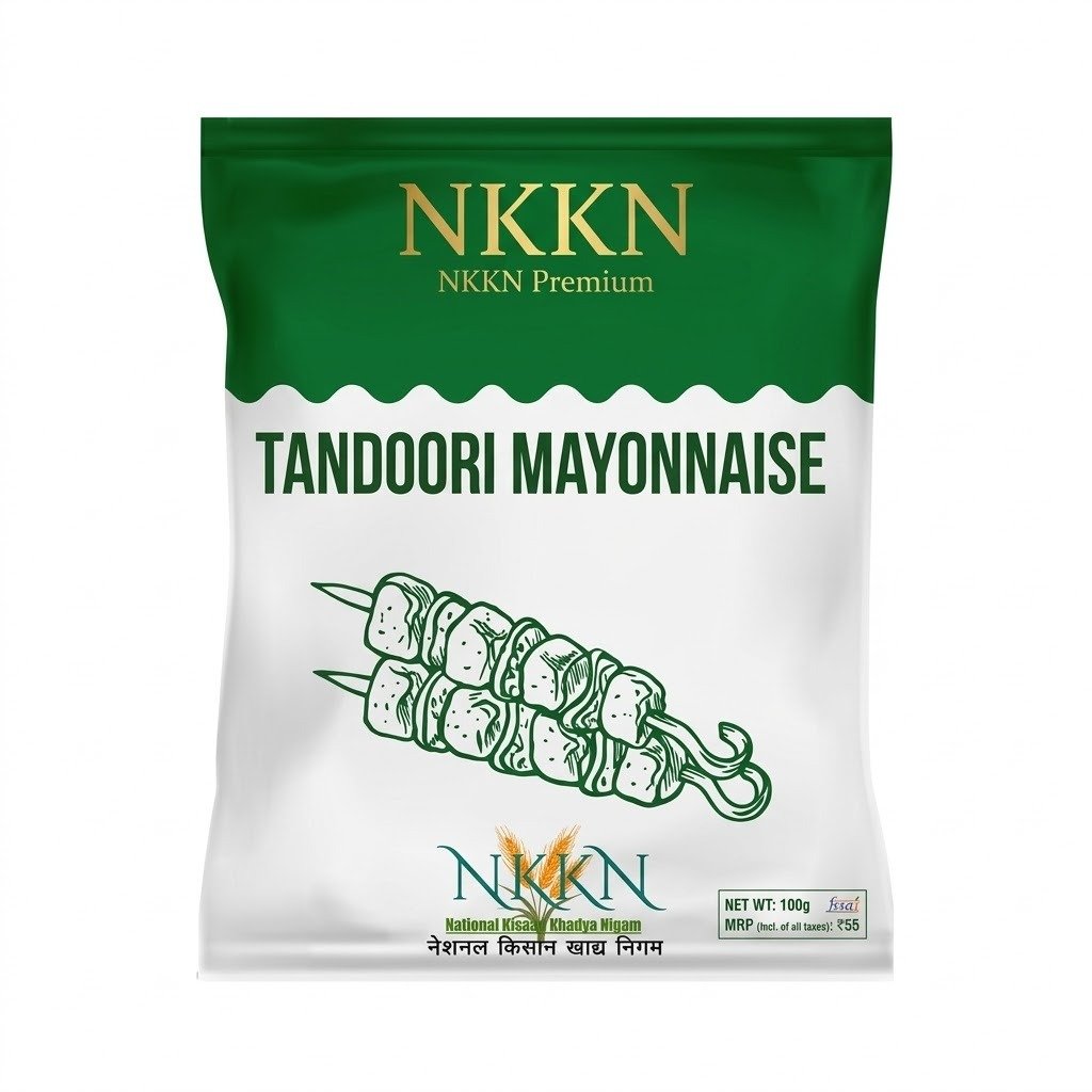 NKKN Premium Food Tandoori Mayonnaise a Premium Sauce Spread & Dip 100 g