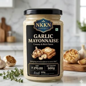 NKKN Roasted Garlic Mayonnaise Creamy & Rice Flavor 500 g
