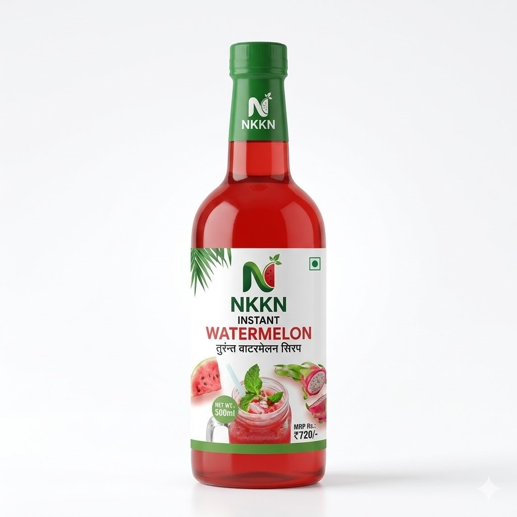 NKKN Instant Watermelon Syrup 500 ml