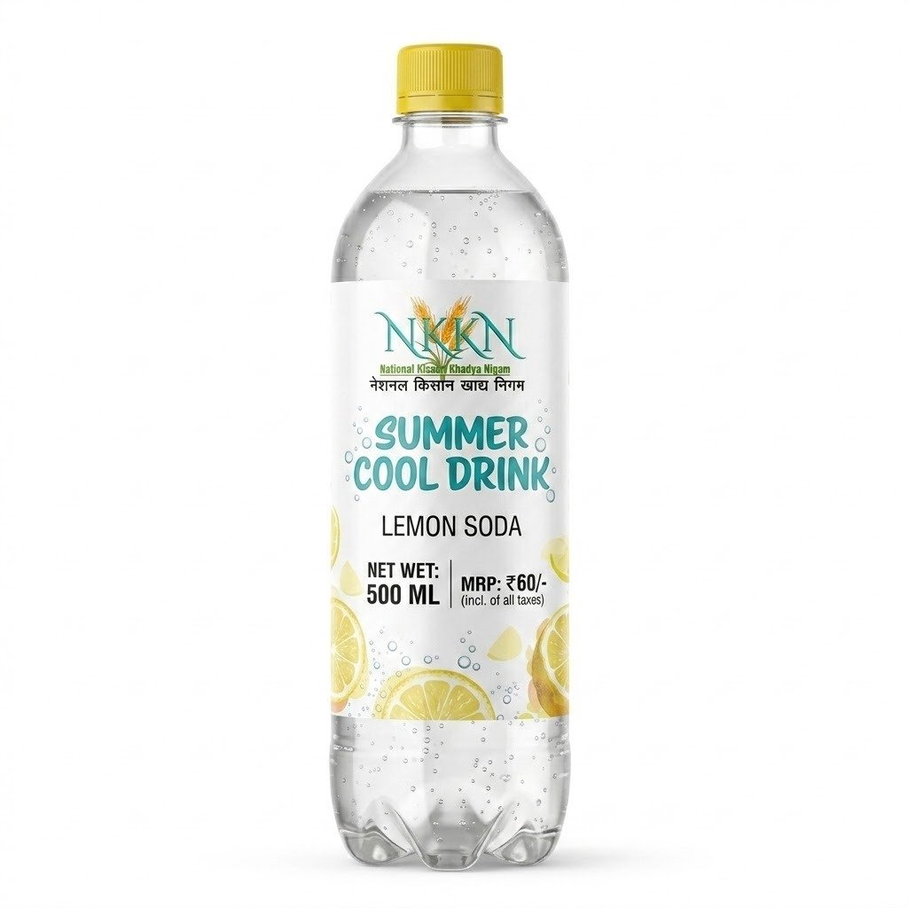 NKKN Summer Cool Drink Lemon Soda 500 ml