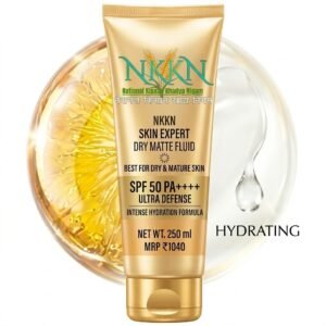 NKKN Expert Dry Matte Fluid Best For Dry & Mature Skins Spf 50 pa Ultra Defense Intense Hydration Formula 250 ml