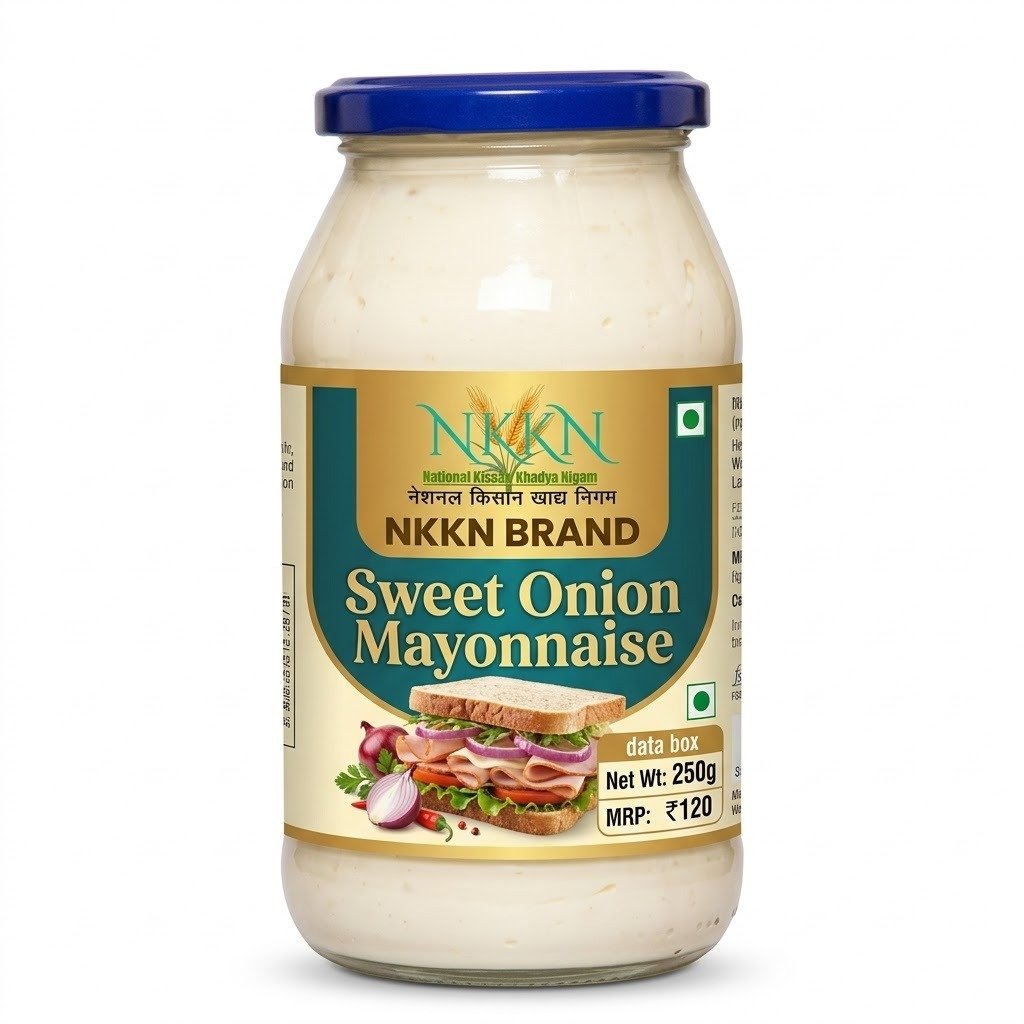 NKKN Sweet Onion Mayonnaise Eggless 250 g