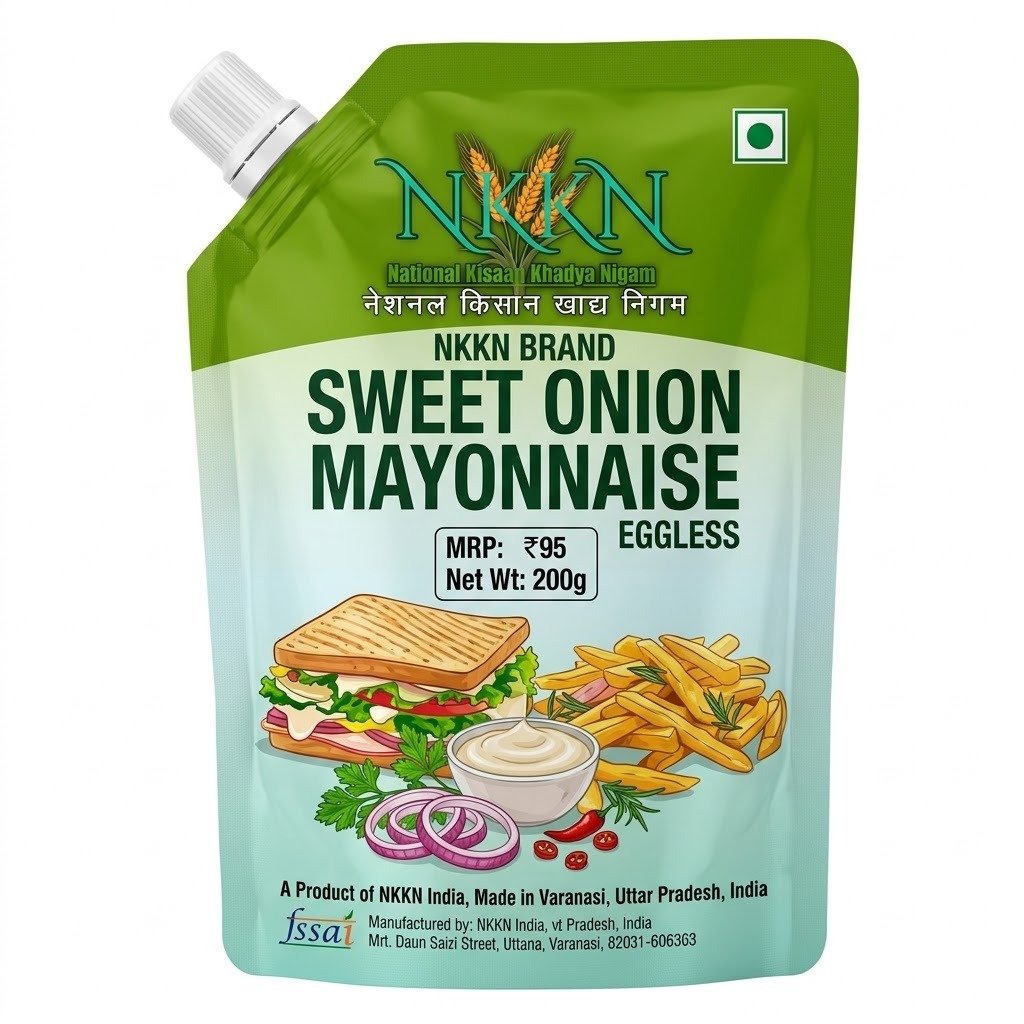NKKN Sweet Onion Mayonnaise Eggless 200 g
