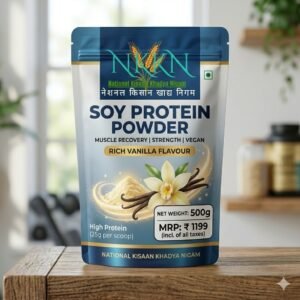 NKKN Soy Protein Powder Rice Vanilla Flavour 500 g