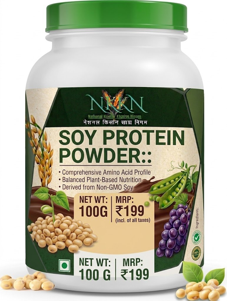 NKKN Soy Protein Powder Rice Vanilla Flavour 100 g