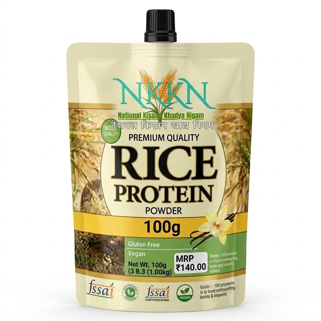 NKKN Premium Quality Rice Protein Powder 100 g