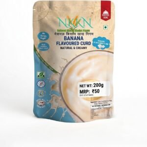 NKKN Banana Flavoured Curd 200 g